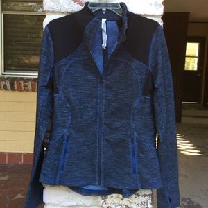lululemon athletica Blue and Black Jacket